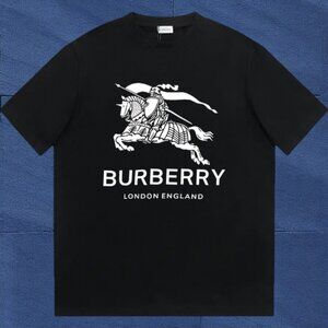 Burberry Men's Black Short Sleeve T-Shirt